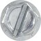 Auveco Slotted Hex Washer Head Tapping Screw #14 x 5/8in - Zinc, 100PK 24140 - alternate 2