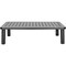 Lorell Device Stand, Height-Adjustable, 44 lb Capacity, 5.5" x 9.3" x 14.5", Black LLR18329 - alternate 1