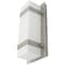 Sunlite 10in. LED 12W 800 Lumen 30K/40K/50K Dimmable Brushed Nickel Commercial Residential Wall Sconce 85100-SU - alternate 1