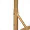 Leisuremod Mendoza Light Brown Wicker Hanging 2 person Egg Swing Chair with Taupe Cushions MSCLBR-53TP - alternate 2