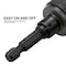 Neiko Keyless Drill Chuck for Impact Driver, 0.25 in Hex Shank 20753A - alternate 2