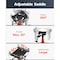 Vevor Transmission Jack 1660 lbs 2-Stage Hydraulic High Lift Vertical Telescopic MSYYC1116938 - alternate 2