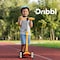 Dribbl 3-Wheel Kids Scooter, Lean-to-Steer, Adjustable Handlebar, Anti-Slip Deck, Orange DBKS12 - alternate 2