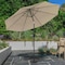 Pure Garden Patio Umbrella with Auto Tilt 10-Foot Easy Crank Outdoor Table Umbrella for Deck, Porch, Backyard 50-LG1042-B - alternate 3