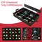 Elf Stor Christmas Ornament Storage Box Christmas Ornament Organizer Storage Box with 3 Trays 83-DT152G - alternate 2