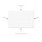C-Line Products 4" x 6" White Unruled Index Cards of 50, 30 EA/CT 48908-CT - alternate 2