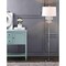 Jonathan Y Abigail 61" Crystal / Metal LED Floor Lamp, Clear/Chrome JYL2034A - alternate 2
