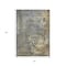 Homeroots 5' X 8' Taupe Gray And Beige Abstract Washable Indoor Outdoor Area Rug 618245 - alternate 2