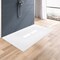 Anzzi 59 in. x 32 in. Barrier-Free Showerbase in White with Center Drain, SMC Construction, Slip-Resistant SB-AZ408C-WH - alternate 2
