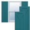 Ekena Millwork True Fit PVC San Carlos Mission Style Fixed Mount Shutters, Antigua, 12W x 36H, PR TFP001SC12X036AN - alternate 1