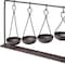 Homeroots 19" Charcoal Metal Vintage Spice Rack Tabletop Sculpture 392512 - alternate 4