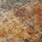 Homeroots 8' Copper Terra Cotta And Black Round Abstract Washable Indoor Outdoor Area Rug 606100 - alternate 2
