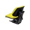 Uni Pro 356 Utility Mechanical Suspension Seat | Yellow Vinyl 8823 - alternate 3