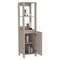 Homeroots 16" Light Gray Wood Freestanding Single Door Bathroom Vanity 543595 - alternate 1