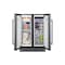 Summit 24in Wide Built-In Refrigerator-Freezer FFRF24SSCSS - alternate 2