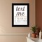 Homeroots Text Me if You Run Out of Toilet Paper 3 Black Framed Print Wall Art 408136 - alternate 2