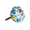 Homeroots Set of Eight Blue And White Ceramic Drawer Pull Knobs, 8PK 358109 - alternate 2