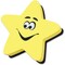 Ashley Productions Magnetic Whiteboard Eraser, Star, PK6 10016 - alternate 1