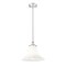 Z-Lite Fleur Brushed Nickel 1 Light Pendant 1958P12-BN - alternate 2