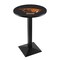 Holland Bar Stool Co 42" Blk Wrinkle Oregon State Pub Table, 36" dia. Top L217B4236OregSt - alternate 1