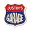 Signmission Justin's Garage, 12 Inch X 12 Inch, Plastic Sign SHI-P-12-383-JUSTIN - alternate 1