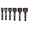 Klein Tools Magnetic Power Nut Setters, 2-Inch Shaft, 6-Piece SAE 32926S - alternate 1
