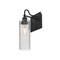 Besa Lighting Juni 10 Wall, Clear Bubble, Black, 1x60W Incandescent 1WG-JUNI10CL-BK - alternate 1