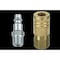 Amflo Hose Coupling Set, 1/4 in Hose Fitting Size, 1/4 in Coupling SIze, Brass, 13-201 13-201 - alternate 2