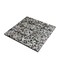 Apollo Tile Amalfi 3x12 in. Black with Amber Pearl flecks Glossy Shell, Terrazzo Elongated Subway Tile, 20PK APLAQT8807BRBLK - alternate 2