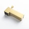 Kibi Cube Wall Mounted 1/2 in Slip-On Tub Spout with Diverter, Brushed Gold TS103BG - alternate 3