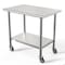 Koolmore 24'' x 36'' 18-Gauge 304 Stainless Steel Commercial Work Table with Casters CT2436-18C - alternate 2