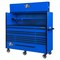 Extreme Tools Hutch and Roller Cabinet, 19 Drawer, Blue, 72 in W RX7220HRUK - alternate 2