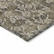 Homeroots 3' X 5' Brown And Ivory Floral Washable Indoor Outdoor Area Rug 581888 - alternate 2