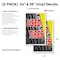Signmission Used Tires, Vinyl Decals Only 24 Inch x 36 Inch, Vinyl Decal, 2PK DSB-2436-2PACK-Used Tires - alternate 2