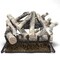 Bluegrass Living Vented Natural Gas or Propane Fireplace Log Set With Remote Control Kit, 24" Birch Wood, 55,000 BTU BVL24-2-RO - alternate 2