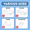 Emporio Kitchen Drawer Organizer Set Includes 1-piece 9x6 bins, 2-piece 9x3 bins, 6-piece 6x3 Bins 6-piece 3x3 Bins EMPORGN15 - alternate 2