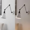 Jonathan Y Rover 7" Classic Industrial Metal Adjustable Arm LED Wall Sconce, White/Oil Rubbed Bronze JYL7462C - alternate 2