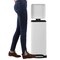 Happimess Betty Retro 8-Gallon Step-Open Trash Can, Cotton White HPM1007A - alternate 2