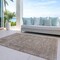 Homeroots 9' X 12' Brown And Beige Abstract Washable Indoor Outdoor Area Rug 615996 - alternate 2