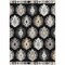 Homeroots 3' X 5' Black Ivory And Taupe Southwestern Washable Indoor Outdoor Area Rug 615116 - alternate 3