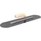 Marshalltown Pool Trowel, Blue Steel, Concrete Trowel, 20 x 5 inch inch Trowel, 12 Rivets SP205B - alternate 2