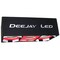 Deejay Led Two 6-in Woofers plus Two Tweeters and One Horn RED Empty Chuchera Speaker Enclosure D6T2H1RED - alternate 2