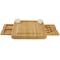 Megachef Bamboo Charcuterie Cheese Board Set with Ramekins and Slide Out Cutlery Drawer 750122177M - alternate 3