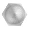 Auveco Chrome Plated Plastic Valve Stem Cap with O-Ring Seal, 100PK 25147 - alternate 2