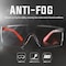 Bison Life Boxer, Safety Glasses, Anti-Fog & Anti-Scratch, Clear/Pink Lens ZH-BXSG-CLLPT-MS16-6 - alternate 2
