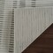 Homeroots 4' X 6' Cream and Beige Striped Distressed Indoor Outdoor Area Rug 558802 - alternate 2