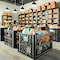 Cratemate Heavy Duty Multi-Purpose Milk Crate Storage, Black, 13 in H, 11 in W, 18-3/4 in L, 3 PK MC24QT-BL-3 - alternate 2