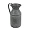 Homeroots 11" Gray Metal Jug Vase 483189 - alternate 1