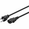 Monoprice Power Cord - NEMA 5-15P to IEC 60320 C13_ 18AWG_ 10A/1250W_ 3-Prong_ B 24197 - alternate 1