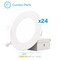 Infibrite 4 In 5CCT Selectable White 9 Watt 850LM 0-10V Dimmable LED Light 120-277V, 24PK IB-001-18-9W-10V-24PK - alternate 1
